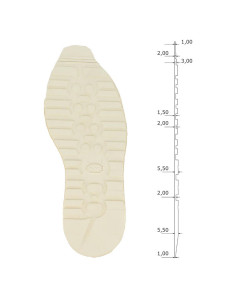 SEMELLE MONOBLOC CAOUTCHOUC 2002 CAMBRIDGE - VIBRAM