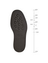 SEMELLE PLATE CAOUTCHOUC 2055 ETON 41/42 TAILLE 8 - VIBRAM