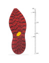 SEMELLE MONOBLOC PLATE CAOUTCHOUC ZEGAMA MEGAGRIP - VIBRAM