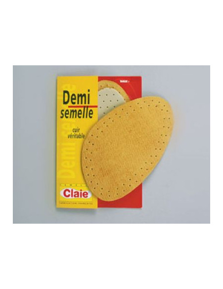 DEMI-SEMELLES PEAU REF.97 35X44