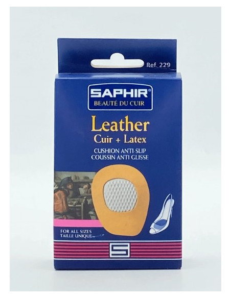 COUSSIN ANTI-GLISSE SAPHIR - CUIR+LATEX