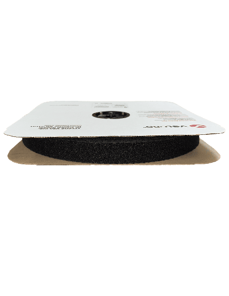 RUBAN AUTO-AGRIPPANT ELASTIQUE MARQUE VELCRO® 25MM ROULEAU 37M