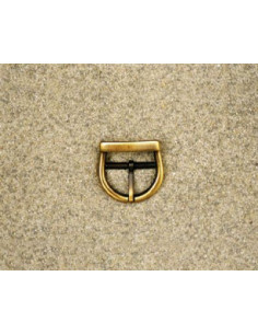 BOUCLE CEINTURE ZAMAK ACIER 2175 BRONZE