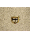 BOUCLE CEINTURE ZAMAK ACIER 2175 BRONZE