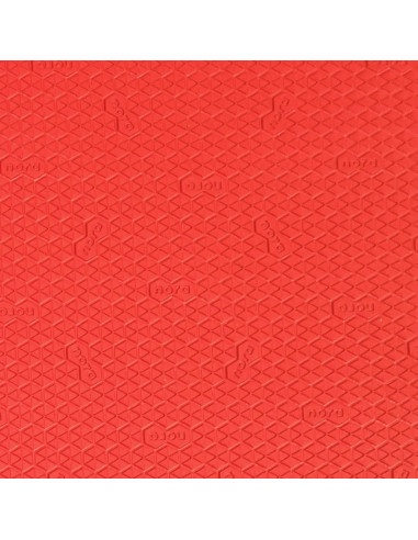 PLAQUE CAOUTCHOUC CELLULAIRE ASTROLIGHT DELTA 6MM ROUGE - nora®