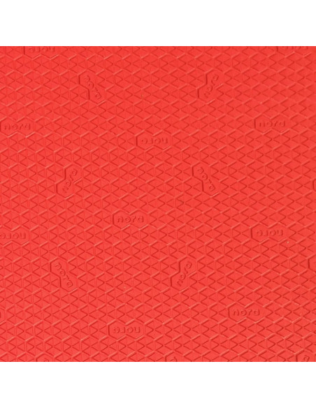 PLAQUE CAOUTCHOUC CELLULAIRE ASTROLIGHT DELTA 6MM ROUGE - nora®