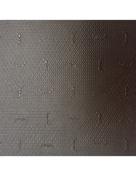 PLAQUE CAOUTCHOUC BI-COUCHE DUPLA 7179 6MM NOIR OU MARRON - VIBRAM