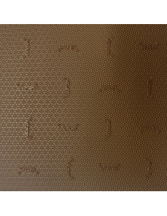 BANDE CAOUTCHOUC BI-COUCHE DUPLA 7179 6MM CARAMEL - VIBRAM