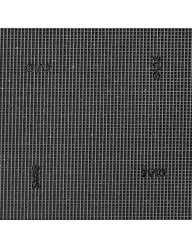 PLAQUE CAOUTCHOUC DIAMANTINO 6MM - SVIG