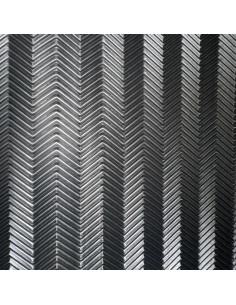 PLAQUE CAOUTCHOUC FISHBONE 5MM NOIR - SVIG 2