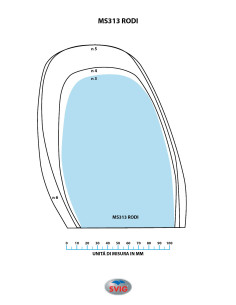 PATIN DEMI-SEMELLE CAOUTCHOUC 313 2.5MM TAILLE 6 COULEURS - SVIG 2