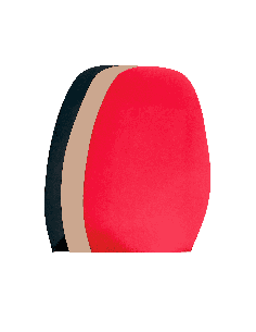 PATIN DEMI-SEMELLE SHINE 1.5MM ROUGE TAILLE 4D- SVIG
