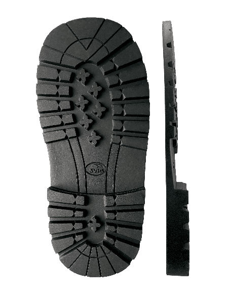 SEMELLE MONOBLOC CAOUTCHOUC 213 COMFORT VALPO NOIR - 24 AU 27 - SVIG