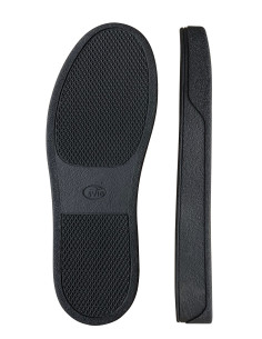 SEMELLE CUVETTE CAOUTCHOUC 563 TRAINER NOIR - SVIG