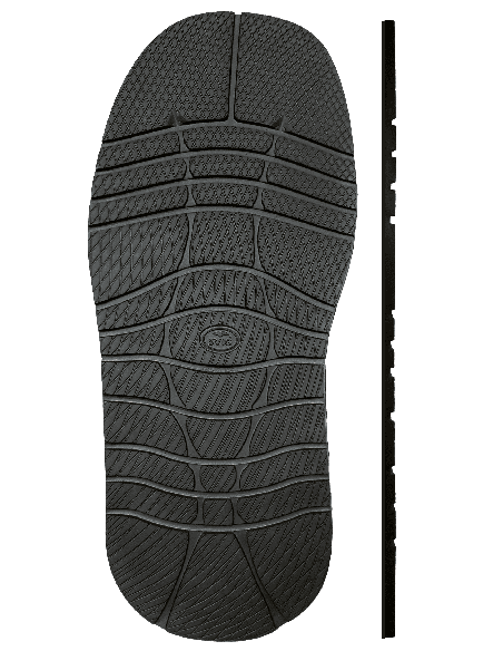 SEMELLE MONOBLOC CAOUTCHOUC CELLULAIRE 621 ZEUS NOIR 36 AU 42 - SVIG
