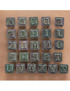 ART.4903 ALPHABET A FRAPPER PM - TANDY LEATHER 2