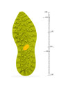 SEMELLE MONOBLOC PLATE CAOUTCHOUC ZEGAMA MEGAGRIP - VIBRAM