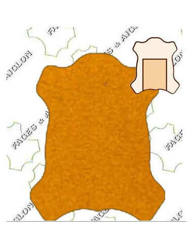 CROUPON TANNAGE VEGETAL SELLERIE SUPERFLEX NATUREL