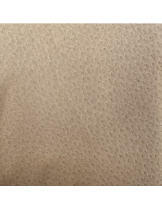 CROUTE PORC CROUPONNEE VELOURS TANNAGE MINERAL 0.5/0.7MM BEIGE