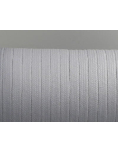 BOBINE 50M. LACET COTON PLAT