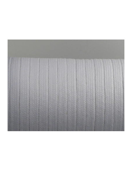 BOBINE 50M. LACET COTON PLAT