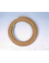 COURROIE RONDE CUIR - NATUREL - TANNAGE VEGETAL