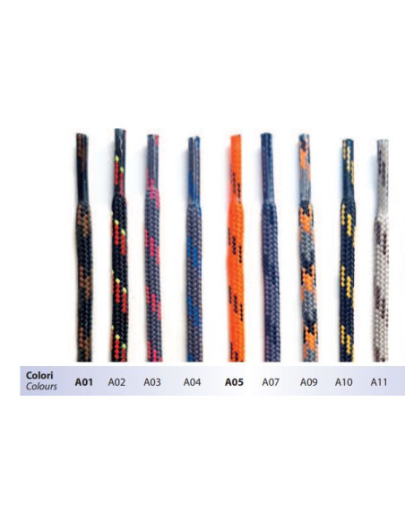 LACETS CORDELET - ALPIN 120CM - COFFRET 12 PAIRES
