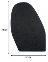 PATIN - DEMI-SEMELLE CAOUTCHOUC TOPSEM 5MM TAILLE H2 - TOPY