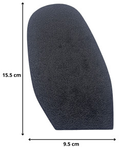PATIN - DEMI-SEMELLE CAOUTCHOUC TOPSEM 3.5MM TAILLE F2 - TOPY 2