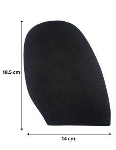 PATIN - DEMI-SEMELLE CAOUTCHOUC TOPSEM 3.5MM TAILLE H4 - TOPY 2