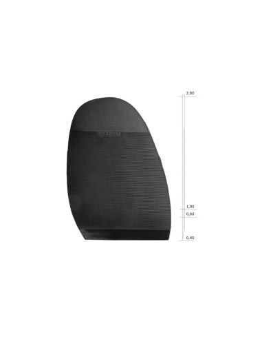 PATIN DEMI-SEMELLE STRESA 2337 2.8MM TAILLE 3 - VIBRAM