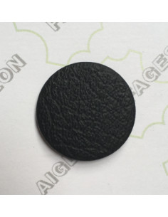 PLAQUE CAOUTCHOUC PROFIL CUIR BUFFALO 2.5MM NOIR - TOPY
