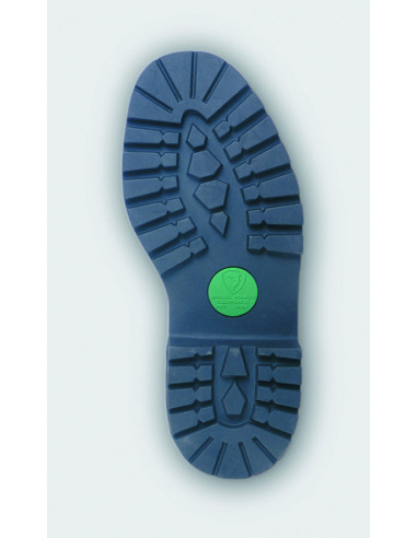 SEMELLE POMPIER MONOBLOC ALPEX PASTILLE VERTE HUILE FEU 37/38 à 47/4