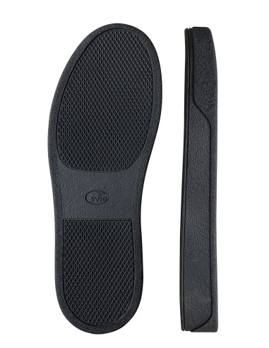 SEMELLE CUVETTE CAOUTCHOUC 563 TRAINER NOIR - SVIG