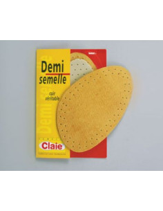 DEMI-SEMELLES PEAU REF.97 35X44