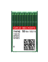 AIGUILLE 134-35 R GROZ-BECKERT TISSU & CUIR POINTE RONDE PAR 10