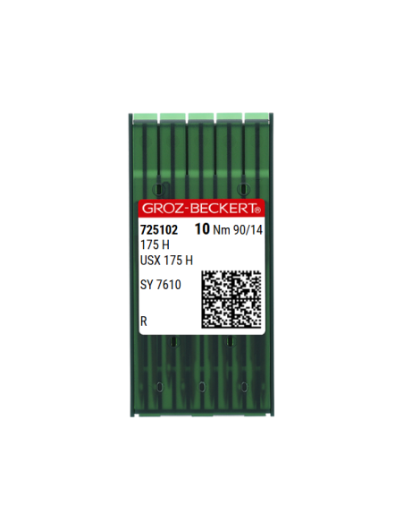 AIGUILLE 175 H GROZ-BECKERT TISSU & CUIR POINTE RONDE PAR 10