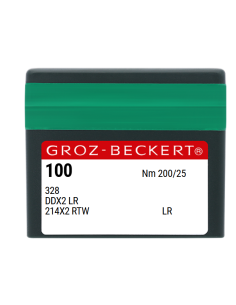 AIGUILLE 328 LR GROZ-BECKERT 45K CUIR TRANCHANTE BISEAUTEE PAR 10 2