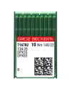 AIGUILLE 134-35 R GROZ-BECKERT TISSU & CUIR POINTE RONDE PAR 10