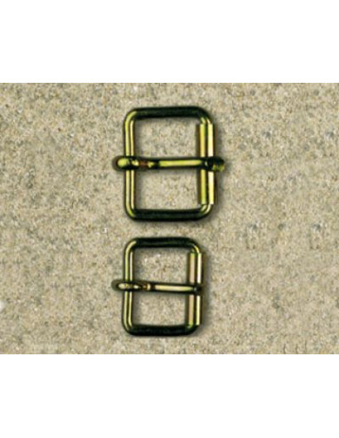 BOUCLE A ROULEAU SOUDEE NOIRE - ACIER - REF. 31101