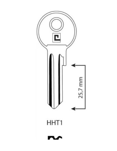 CLE/EBAUCHE HHT1 - BOITE DE 100