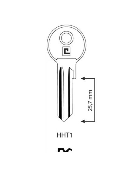 CLE/EBAUCHE HHT1 - BOITE DE 100
