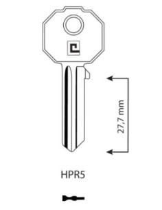 CLE/EBAUCHE HPR5 - BOITE DE 100