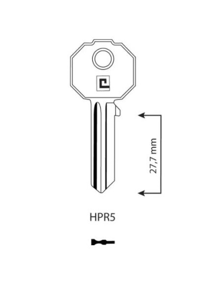 CLE/EBAUCHE HPR5 - BOITE DE 100