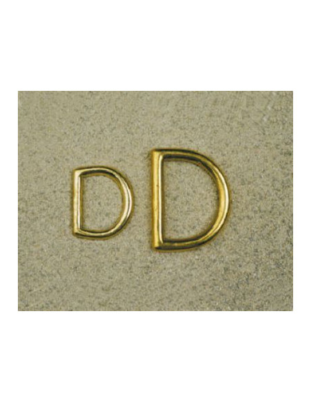 ANNEAU DEMI-ROND - DES SELLERIE LAITON REF. 55