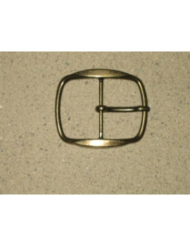 BOUCLE CEINTURE ZAMAK ACIER IM 4938 LARGEUR 40MM BRONZE