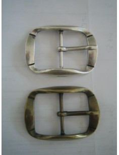 BOUCLE CEINTURE ZAMAK ACIER IM 7405 LARGEUR 35MM