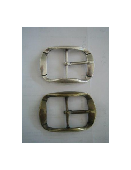 BOUCLE CEINTURE ZAMAK ACIER IM 7405 LARGEUR 35MM