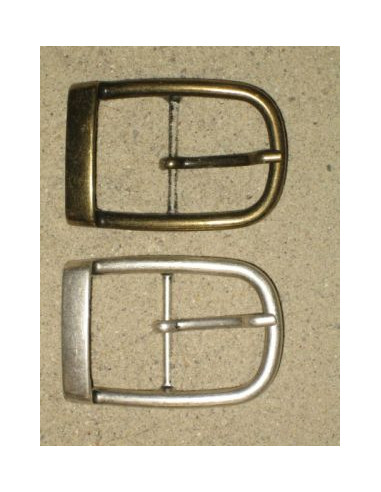 BOUCLE CEINTURE ZAMAK ACIER IM 6835 LARGEUR 35MM