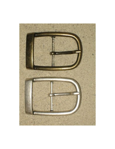 BOUCLE CEINTURE ZAMAK ACIER IM 6835 LARGEUR 35MM